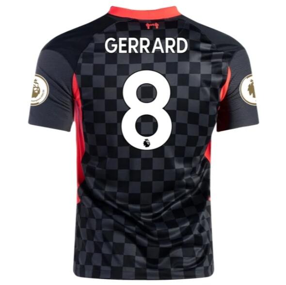 Liverpool Football Kit Third Soccer Jersey STEVEN GERRARD #8 2020/21